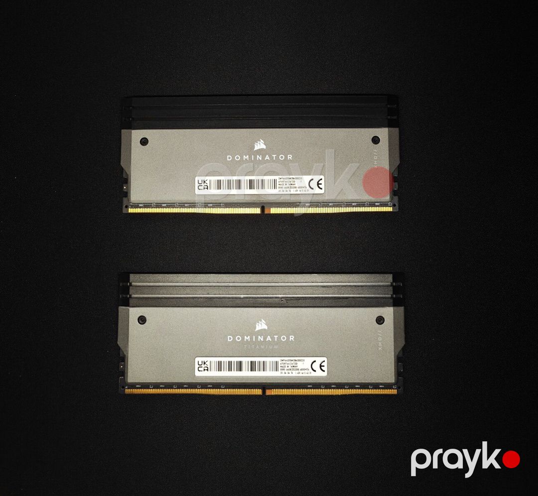 Corsair Dominator Titanium RGB DDR5 64GB 6000MHz CL30 — Kompüterlər və noutbuklar, Bakı (3)
