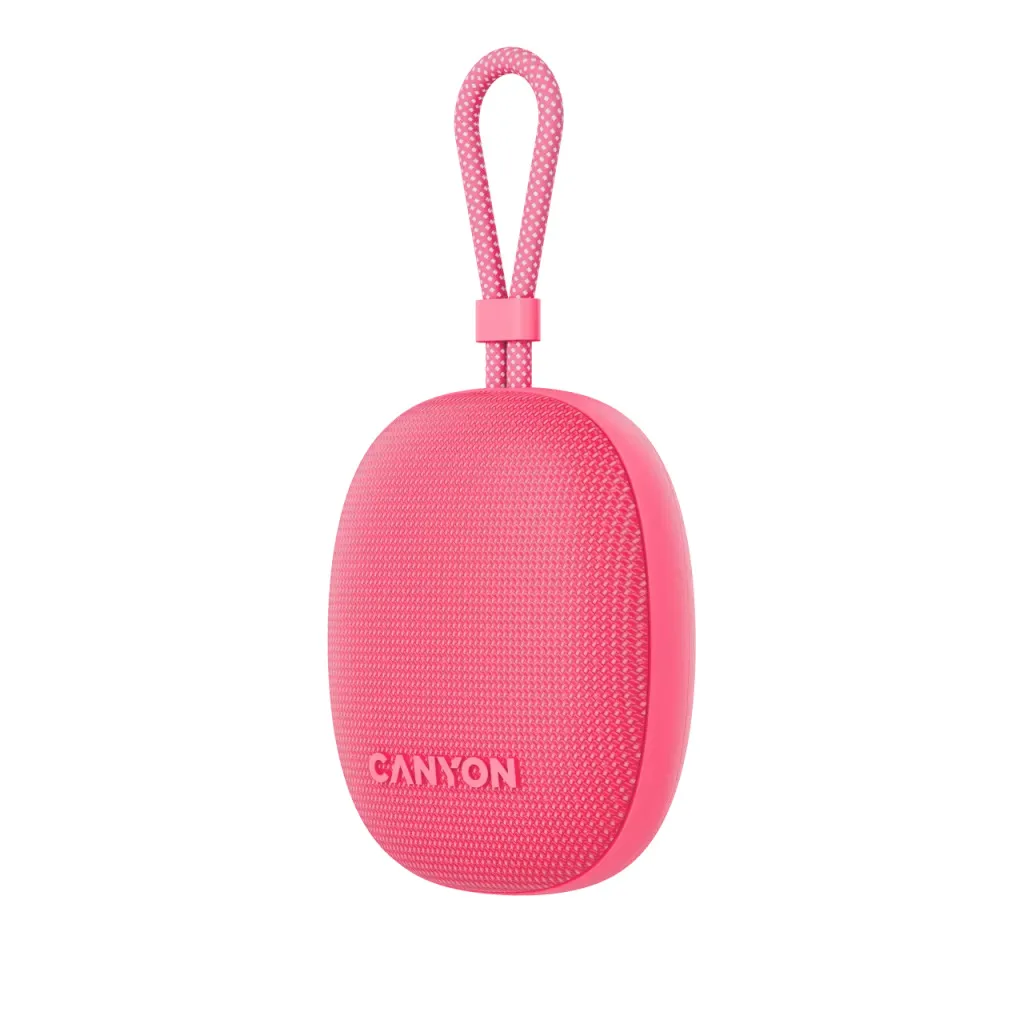 Portativ Dinamik Canyon OnMove 12 IPX7 TWS 5W Pink — Mallar, Bakı (2)
