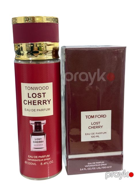 No Brand Tom Ford Lost Cherry 100ml ətir suyu və Hədiyyə Lost Cherry 250ml bədən spreyi — Bakı