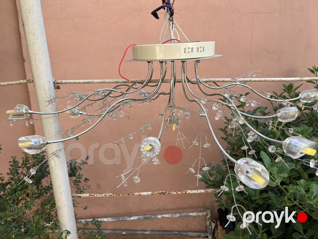 Çılçıraq, 10 və daha çox lampa, Metal — Tavan is?qlar? v? cilc?raqlar, Bakı (2)