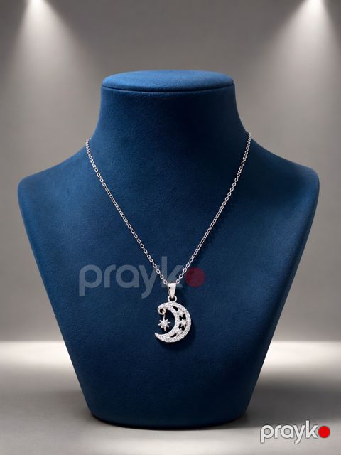 Qadın boyunbağı Cmj89, gümüş 925 əyar — Bakı