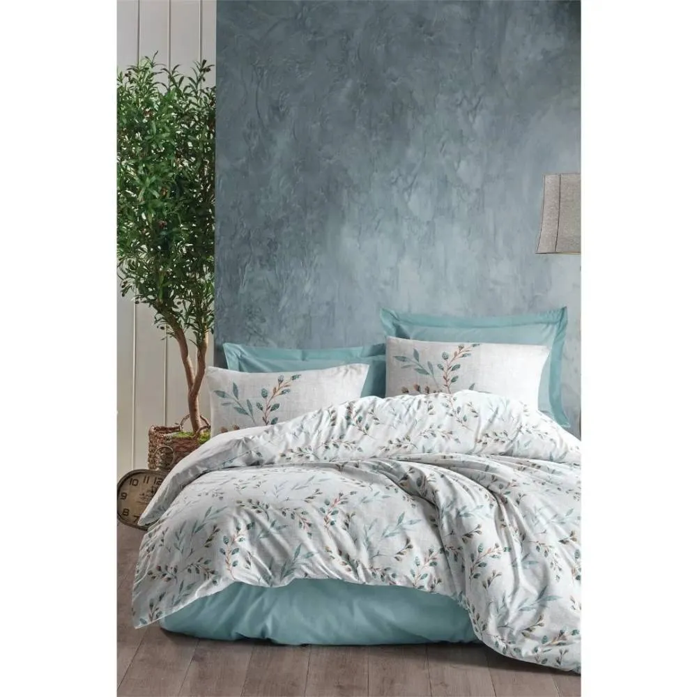 Yataq dəsti Cotton box Modeline Lendell, İki nəfərlik, mint (8680108053300) — Bakı