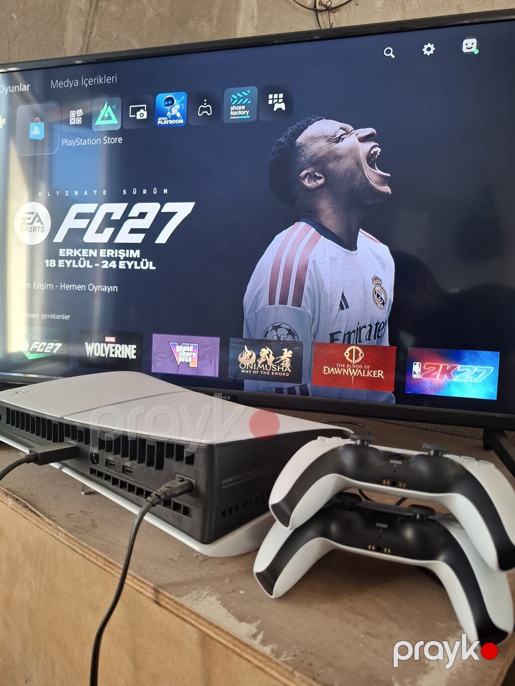 PlayStation 5 konsolu + 2 ədəd DualSense - Model: Sony PlayStation 5 — Oyun konsolları, Bakı (3)