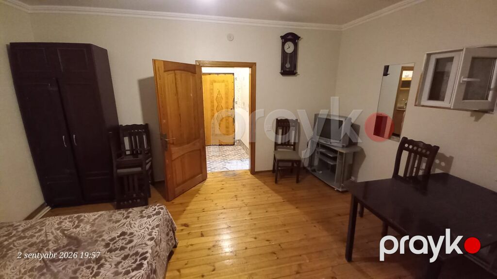 Kirayə üçün 1 otaqlı, ayrıca mətbəxi olan mənzil. Addenli evdir kirayə — Mənzil, Bakı (3)