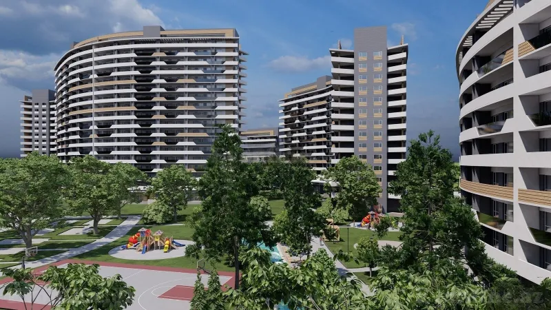 Satılır 3 otaqlı Mənzil Yeni tikili 114 m² Bakı, Binəqədi r., Biləcəri — Mənzil, Bakı (2)