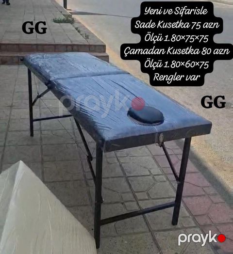 Masaj/estetik/medikal işlər üçün portativ kuşetkalar - Model — Bakı