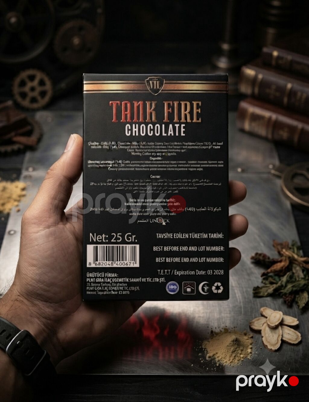 Tank Fire Chocolate – Wonderful Chocolate Tank Fire Chocolate uniseks — Şəxsi əşyalar, Bakı (2)