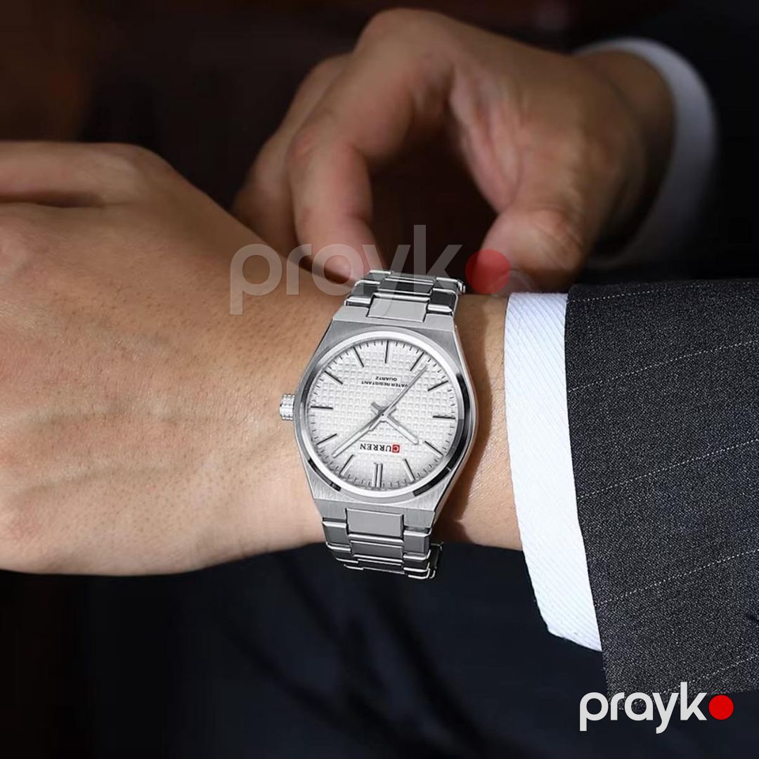 Kişi qol saatı 8439 Silver — Mallar, Bakı (2)