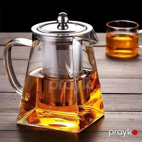 Dəmləmə çaydanı No brand 900 ml Şüşə Şəffaf — Bakı