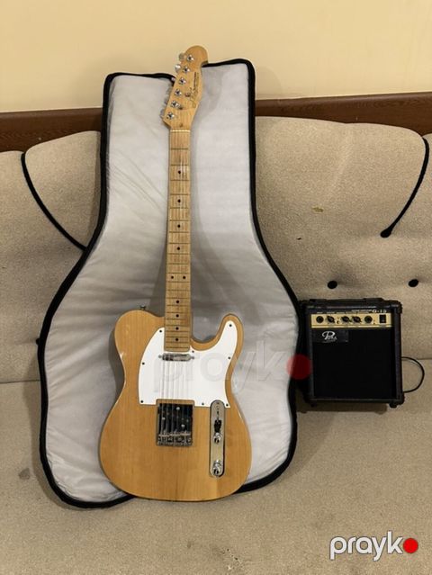 J&D (Jack & Danny) Telecaster tipli elektrik gitarası + — Digah