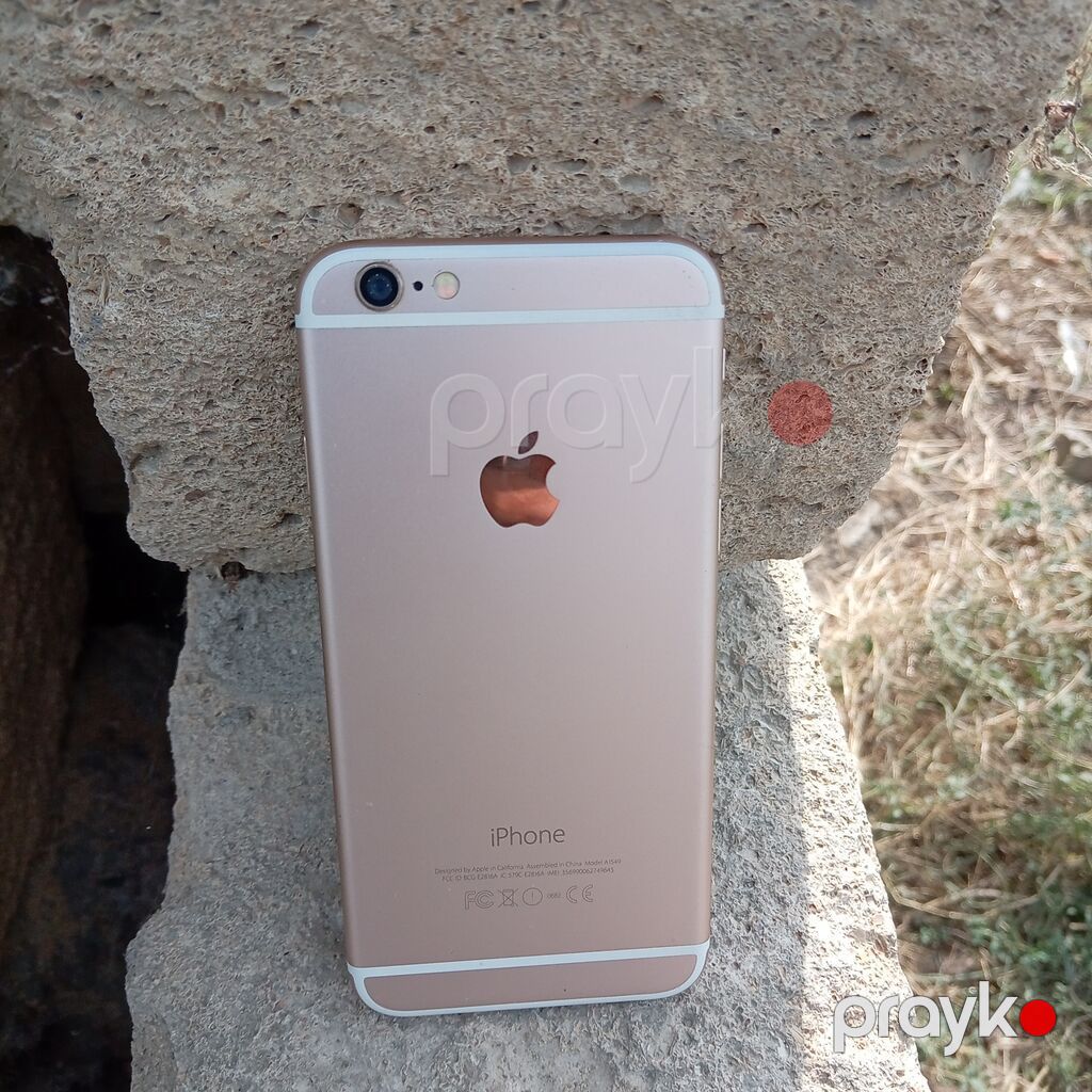 IPhone 6s, Rose Gold, Barmaq izi — Apple iPhone, Zərdab (4)