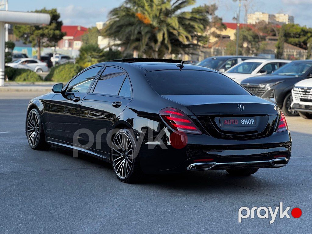 Mercedes S 500 4MATIC, 4.7 L, 2014 il, 192 000 km — Avtomobillər, Bakı (7)