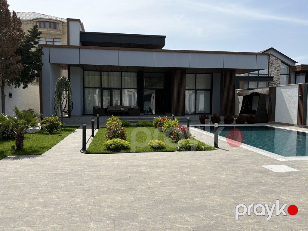 İcarəyə verilir 5 otaqlı həyət evi/bağ evi 320 m² — Ev, villa, Bakı (12)