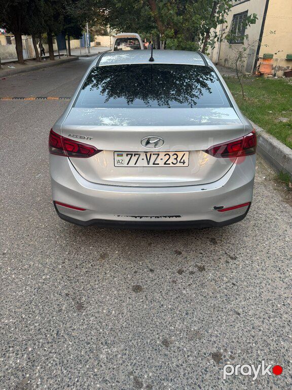 Hyundai Accent, 1.6 L, 2019 il, 141 000 km — Avtomobillər, Bakı (2)