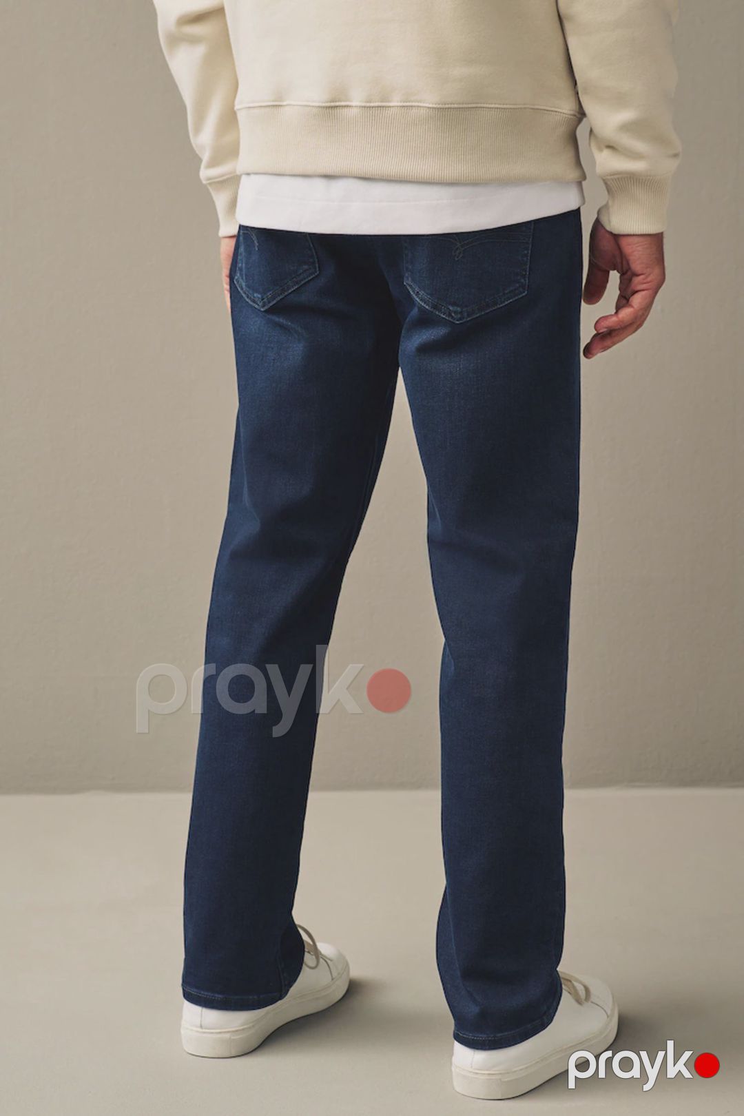 Kişilər üçün düz cins Mens jeans_blue, göy, pambıq/polyester/elastan, ölçü 40 — Mallar, Bakı (2)