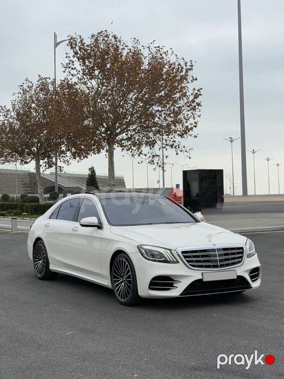 Mercedes S 550, 4.7 L, 2015 il, 109 000 km — Avtomobillər, Bakı (3)