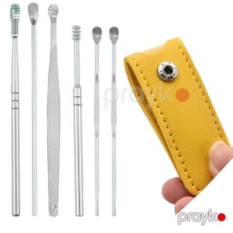 Qulaq təmizləmək üçün dəst HomeStore_MM28, 2.8x15 sm, 6 parça — Bakı