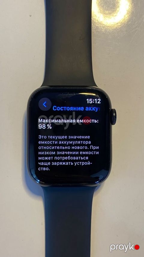 İşlənmiş, Smart saat, Apple, Suya davamlı, rəng - Qara — Bakı