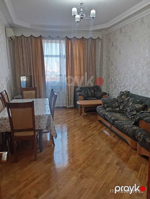 3-otaqlı yeni tikili kirayə verilir, İnşaatçılar m., 135 m² — Bakı
