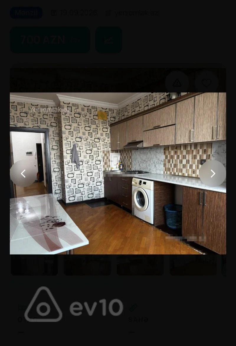 2 otaqlı mənzil, 85 m², Şərifli Məmmədli 1, — kirayə — Mənzil, Bakı (9)