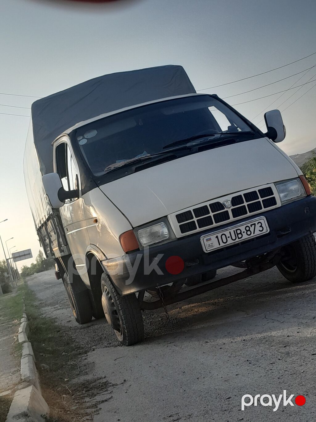 QAZ 33027, 2000 il, motor 2.3 l, Tent, İşlənmiş — Yük maşınları, Ağsu (2)