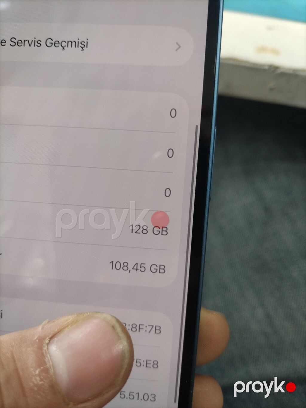 IPhone 13, Mavi, Face ID — Apple iPhone, Gəncə (6)