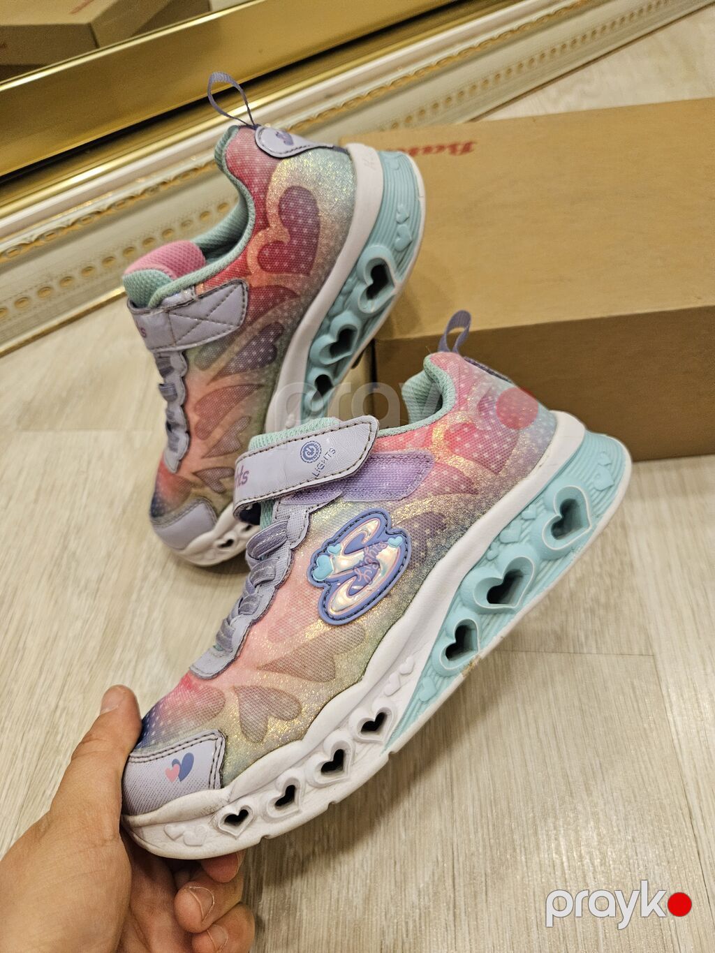 Krossovkalar, Skechers, Ölçü: 32, Qız üçün — Uşaq ayakkabısı, Xırdalan (9)