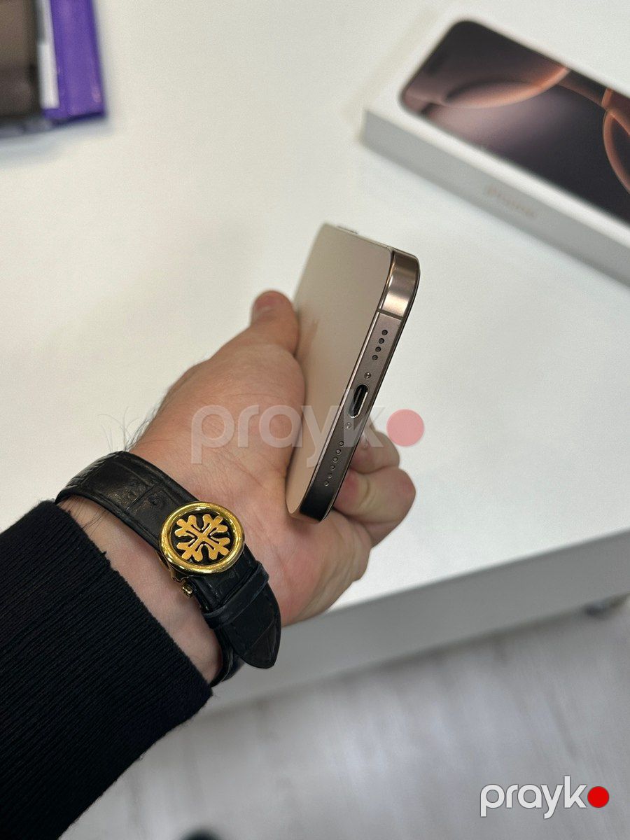 Apple iPhone 16 Pro Max Desert Titanium 256GB/8GB — Smartfonlar, Bakı (5)