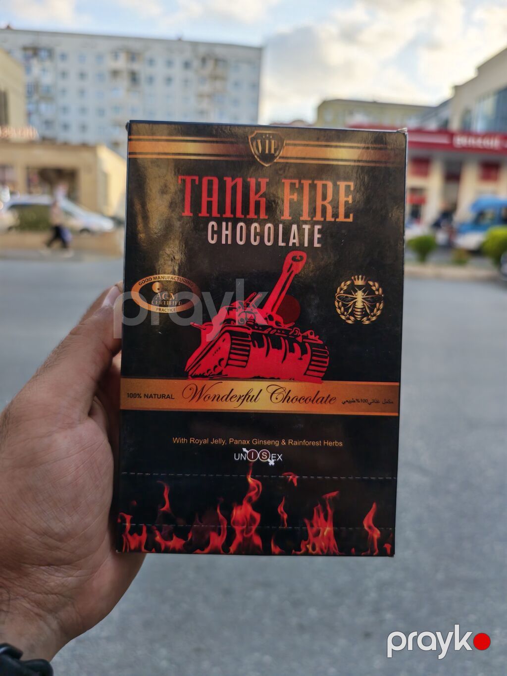 Tank Fire Chocolate – Wonderful Chocolate Tank Fire Chocolate uniseks — Şəxsi əşyalar, Bakı (3)