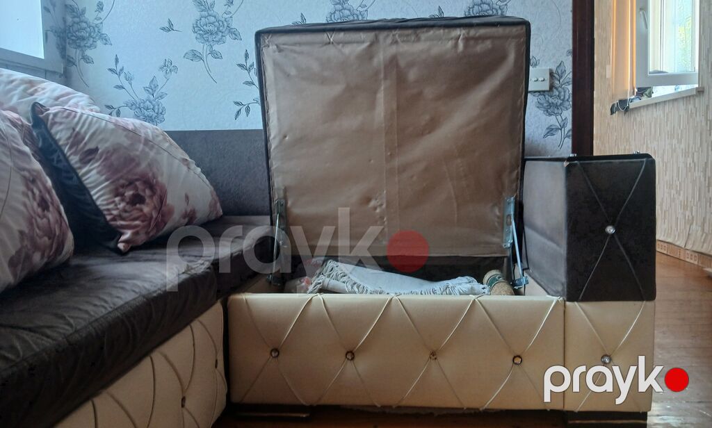 Künc divan, Qonaq otağı üçün, Bazalı, Açılan — Divanlər, Digah (6)