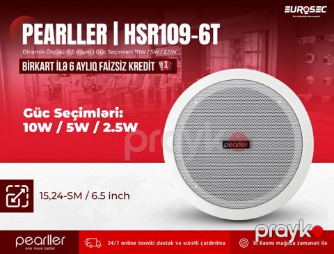 Tavan tipli dinamik "Pearller HSR109-6T" — Bakı