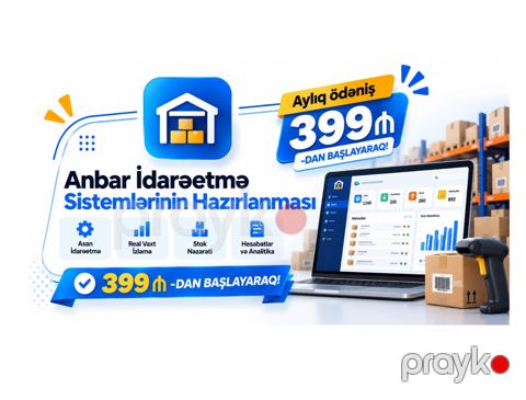 Anbar idarəetmə sistemlərinin hazırlanması — Bakı