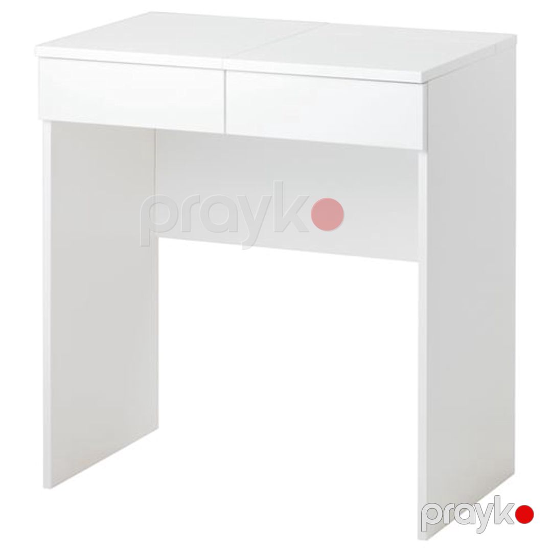Makiyaj masası IKEA Brimnes, Ldsp, ağ, 70x42x77 sm — Mallar, Bakı