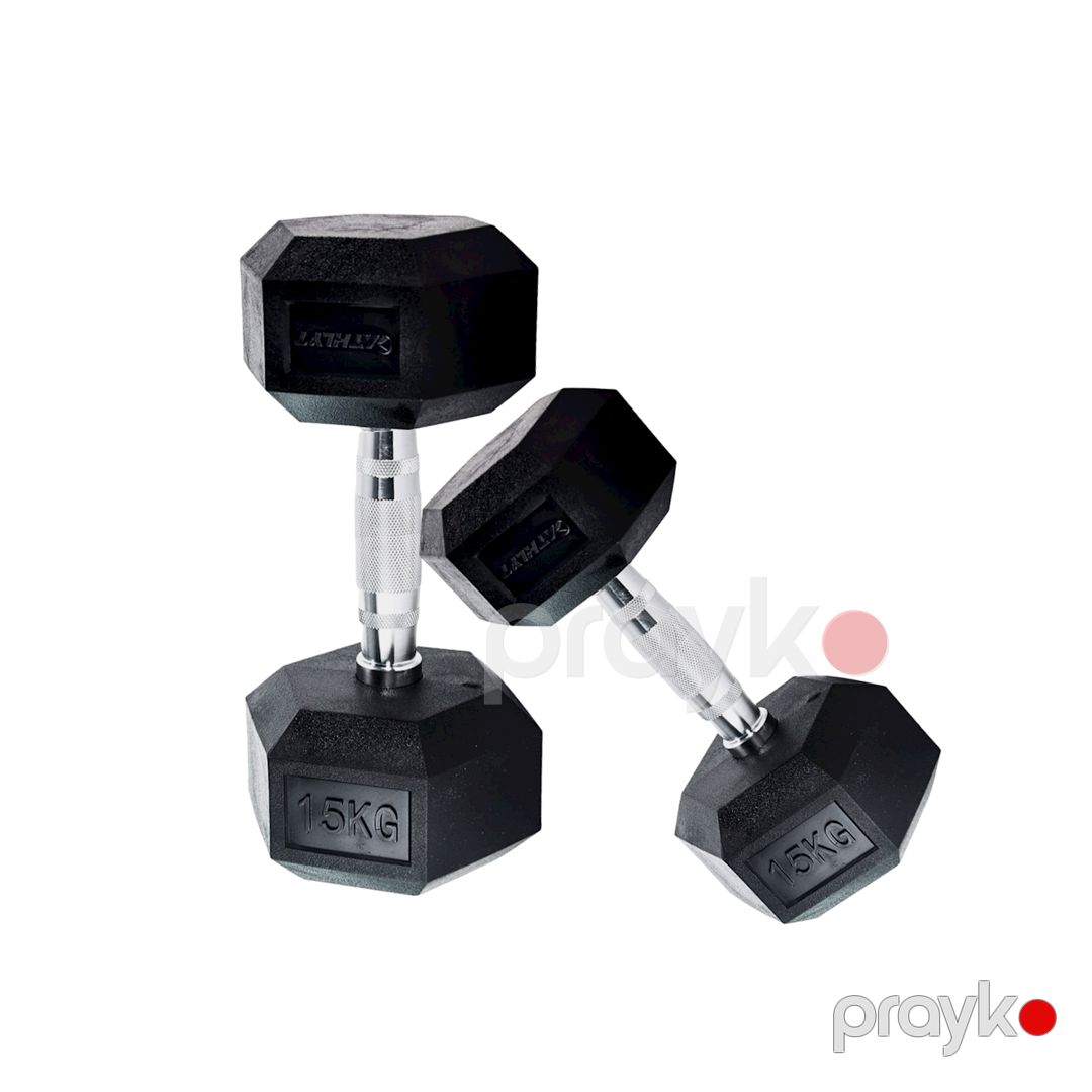 Plastik qantel dəsti TA sport 2061/1, 15 x 15 kq, 2 əd — Mallar, Bakı (2)
