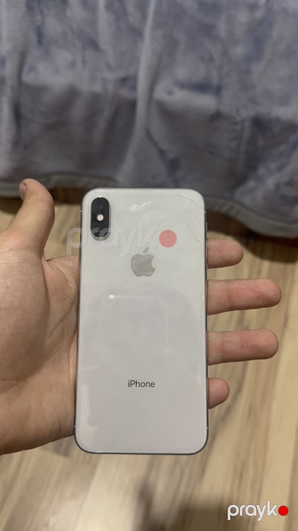 IPhone X, 64 GB, Gümüşü, Qırıq — Apple iPhone, Fatmayı (3)