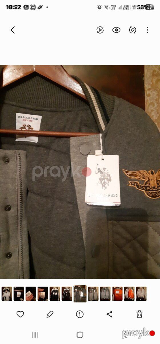 Gödəkçə US Polo Assn 2025 — Geyim, ayakkabı, aksesuarlar, Gəncə (2)