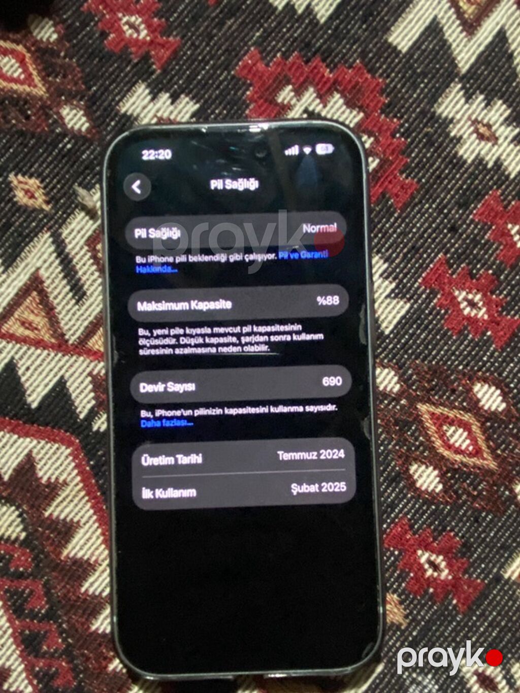 IPhone 14, Ağ, Face ID — Apple iPhone, Xudat (2)