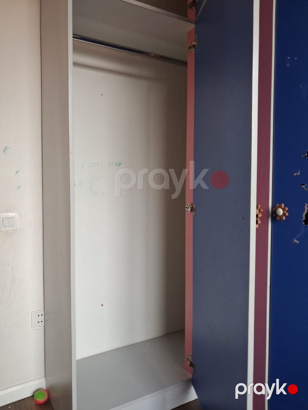 Uşaq otağı üçün modul mebel dəsti Tərkibi: - 3 qapılı künc şkaf — Uşaq mebeli dəstləri, Bakı (4)