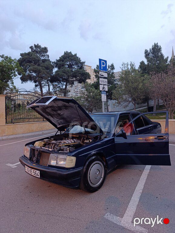 Mercedes 190, 2.0 L, 1991 il, 280 000 km — Avtomobillər, Bakı (2)