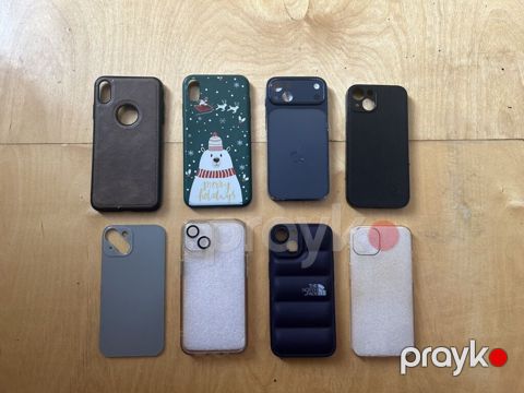 IPhone üçün müxtəlif qoruyucu örtüklər dəsti - Ümumi: 8 ədəd müxtəlif — Bakı