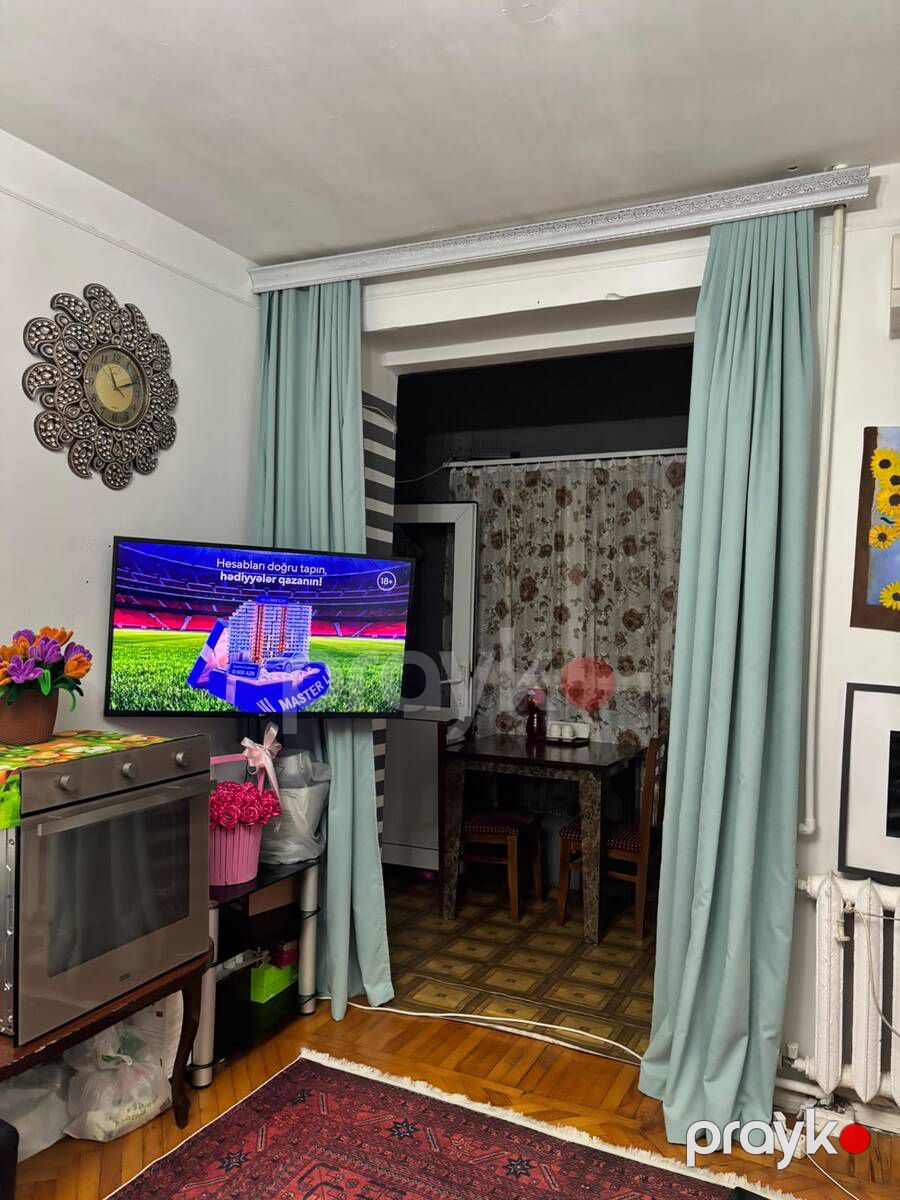 Satılır 2 otaqlı köhnə tikili 42 m² — Mənzil, Bakı (5)