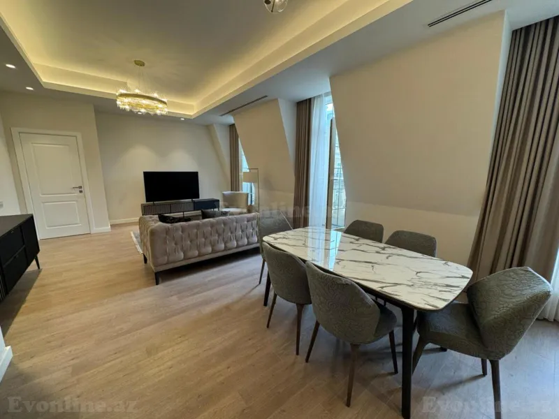 Kirayə verilir 3 otaqlı Mənzil Yeni tikili 115 m² Bakı, Xətai r., Ağ şəhər — Mənzil, Bakı (2)