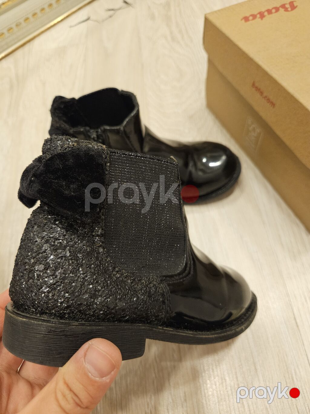 Rəng - Qara Botinkalar, Next, Ölçü: 25, Qız üçün — Uşaq ayakkabısı, Xırdalan (6)