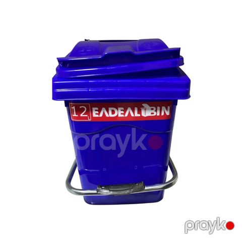 Zibil vedrəsi plastik, pedallı, 12L, göy, No Brand - AR_Arcanum501113 — Bakı