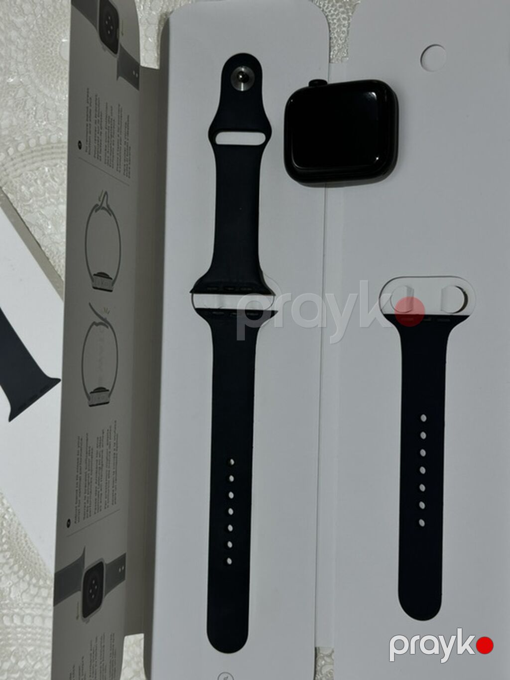 Apple Watch Series 7 45mm Ideal vəziyyətdədir,çox səligəli istifadə — Ağıllı saatlar, Bakı (3)