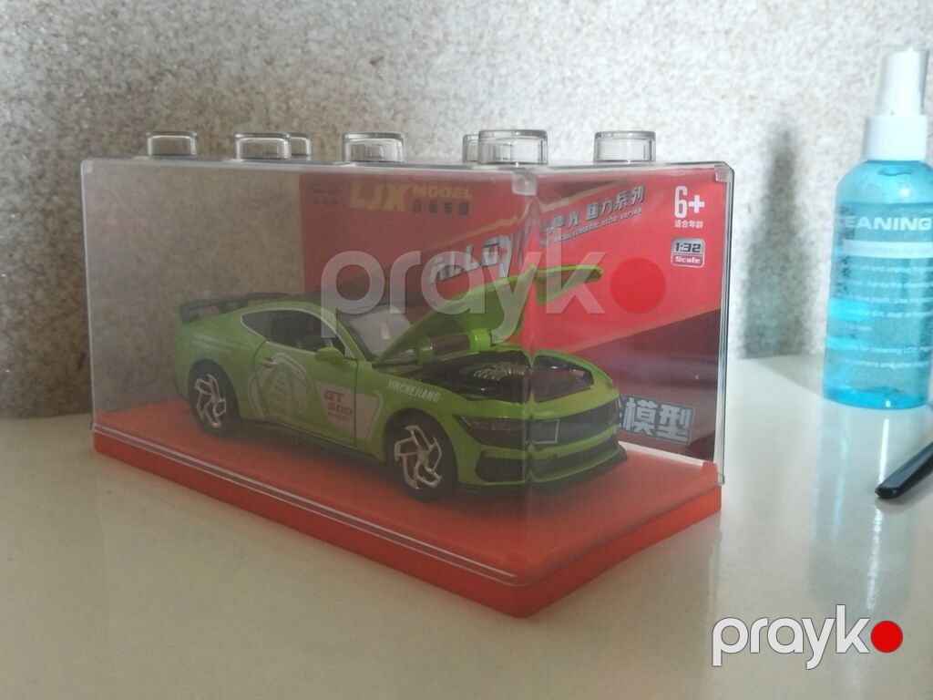 Kolleksiya üçün model avtomobil – yaşıl rəngli sport kupe “GT 500” — Modellar, Bakı (6)