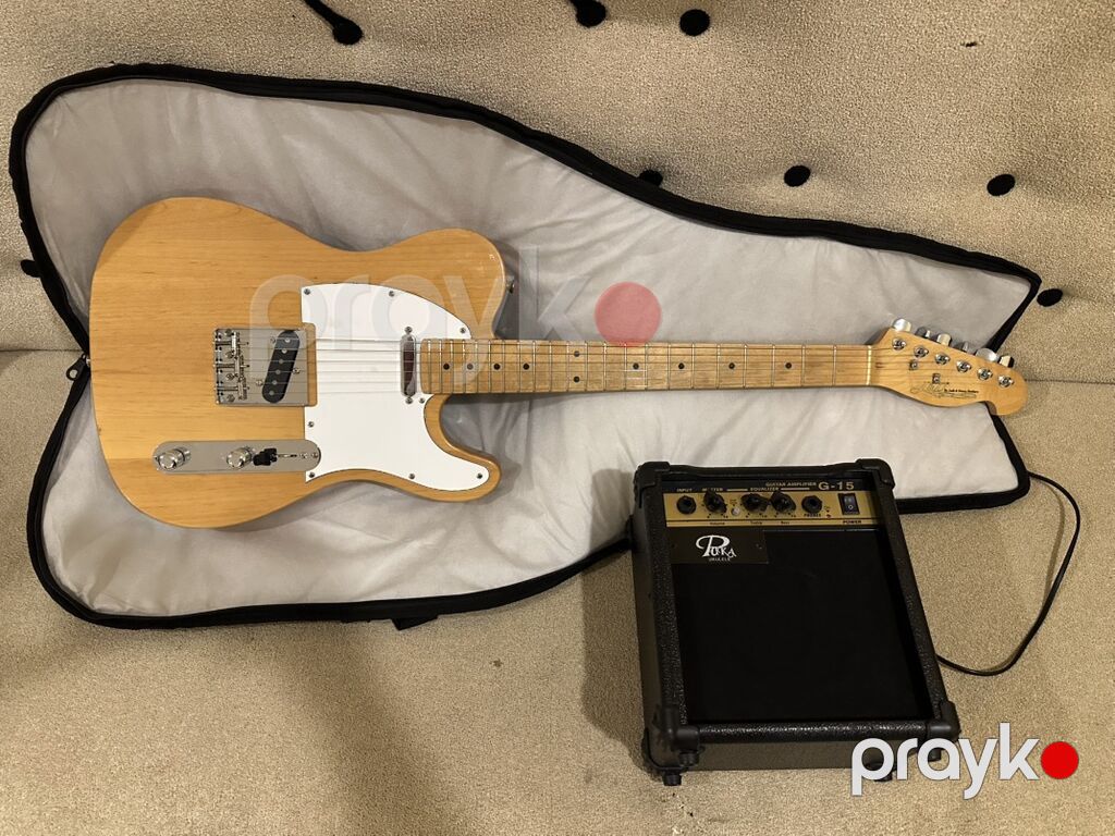 J&D (Jack & Danny) Telecaster tipli elektrik gitarası + — Gitarlar və digər simli alətlər, Digah (2)