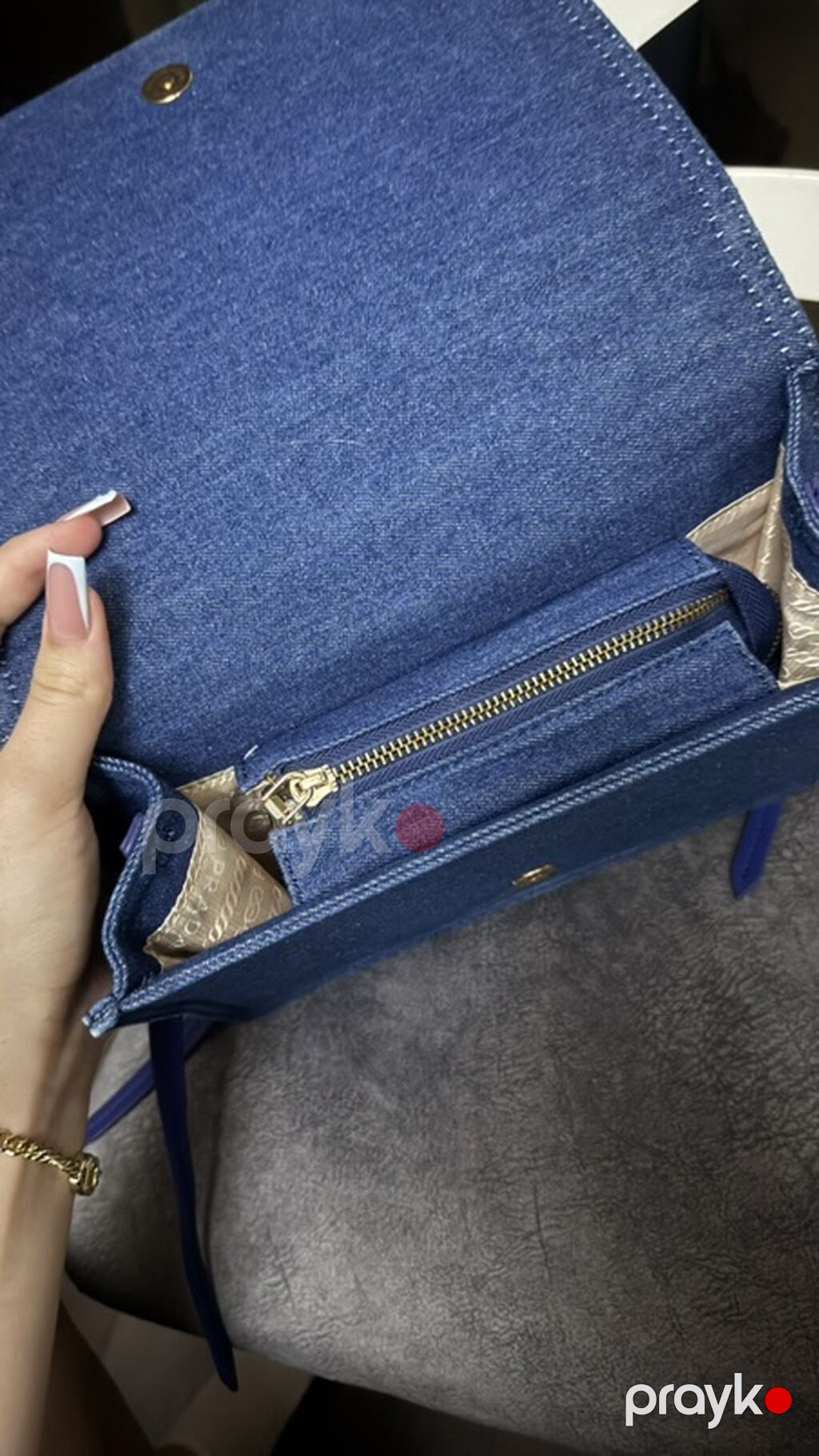 Orginal Prada çiyin çantası 1200€ alınıb endirim olunacaq - Material — Çantalar, çamadanlar, cüzdanlar, Bakı (3)