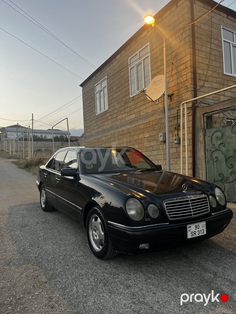 Mercedes E 320, 3.2 L, 1997 il, 318 929 km — Avtomobillər, Şamaxı (2)