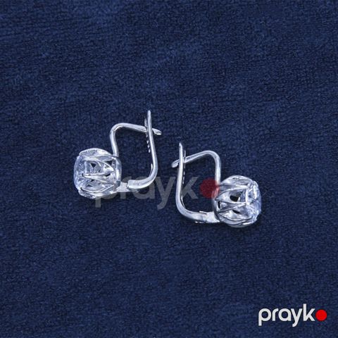 Qadın üçün sırğalar Azgold 218, gümüşü VJ811660 No Brand — Bakı